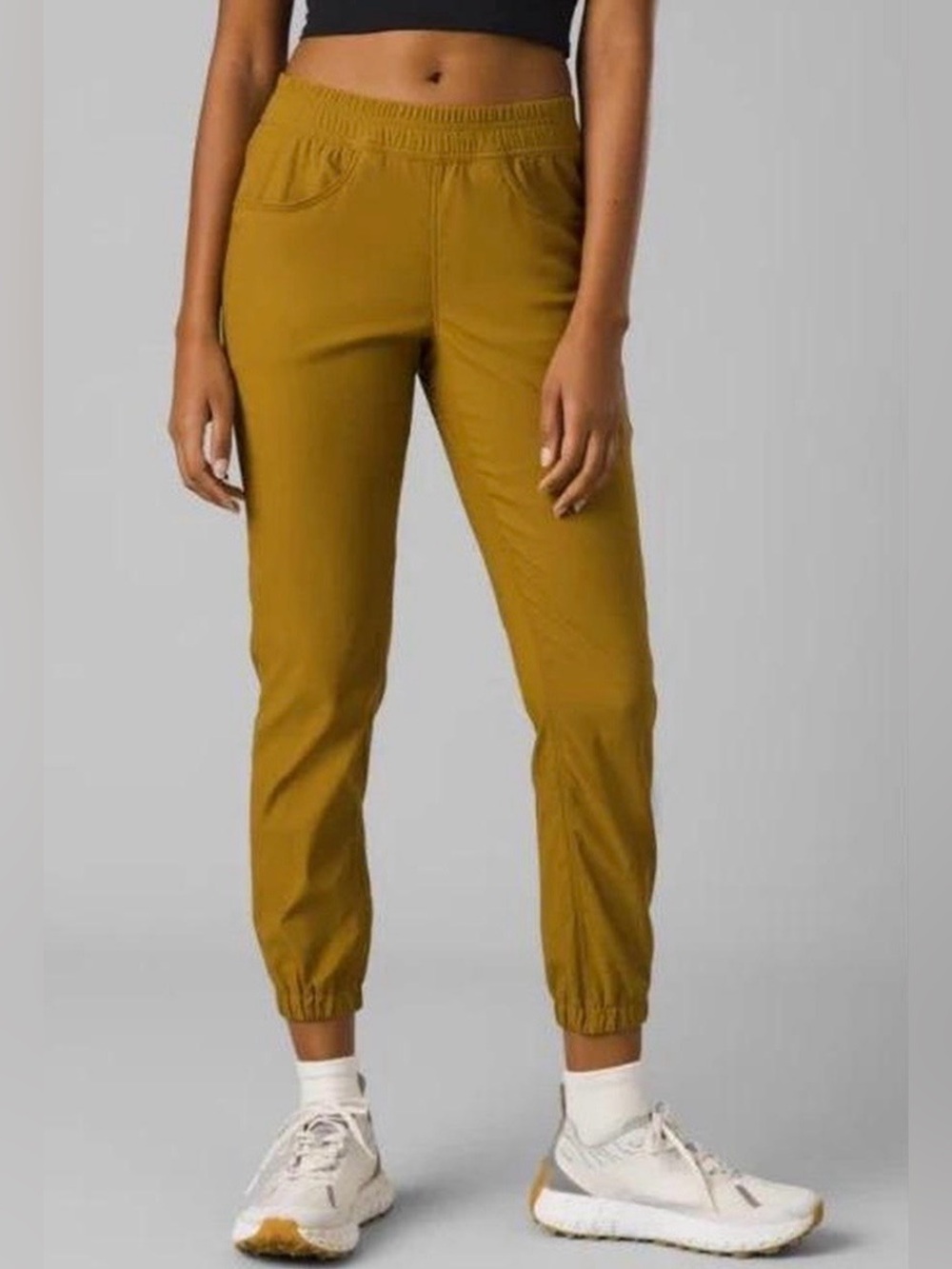 PRANA women’s joggers Mustard orange size 2 NWT